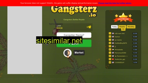 gangsterzz.io alternative sites