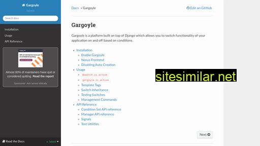 Gargoyle-yplan similar sites