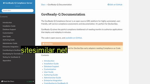 Govready-q similar sites