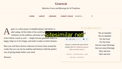 graces.io alternative sites