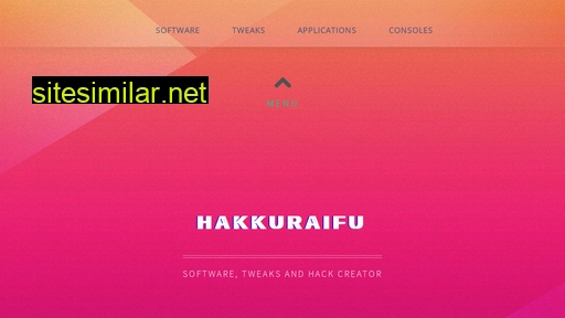 hakkuraifu.github.io alternative sites