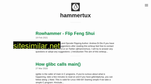 Hammertux similar sites
