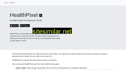 Healthpixel similar sites