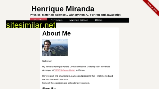 henriquemiranda.github.io alternative sites