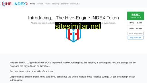 He-index similar sites