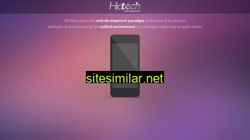 hictech.github.io alternative sites