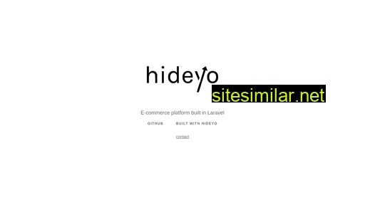hideyo.io alternative sites