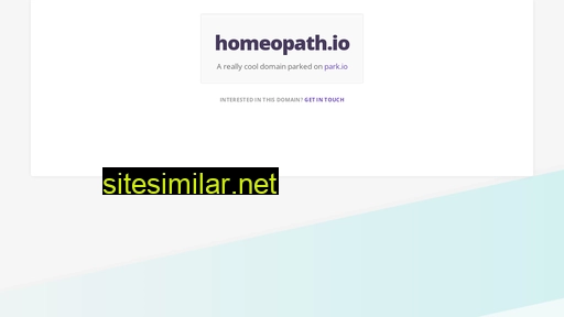 Homeopath similar sites