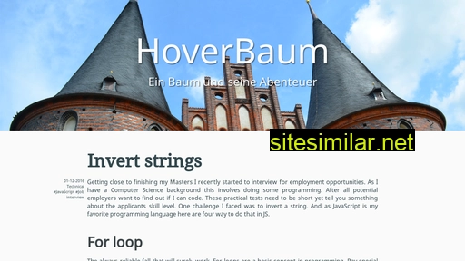 hoverbaum.gitlab.io alternative sites
