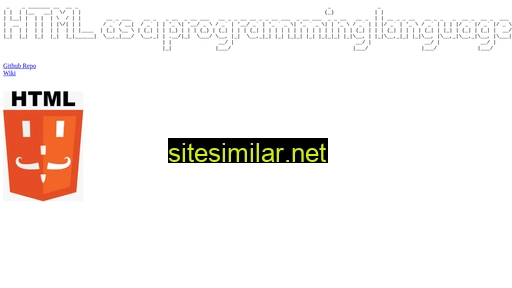html-as-programming-language.github.io alternative sites
