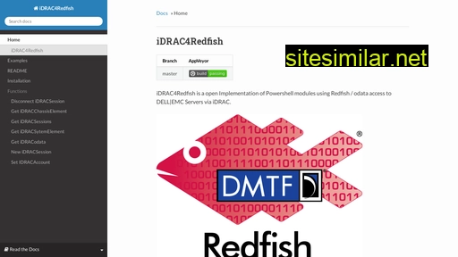 idrac4redfish.readthedocs.io alternative sites