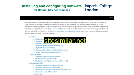 imperial-fons-computing.github.io alternative sites