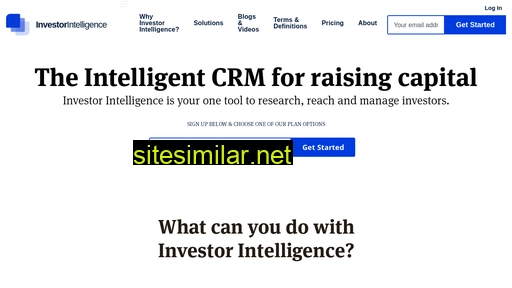 Investorintelligence similar sites
