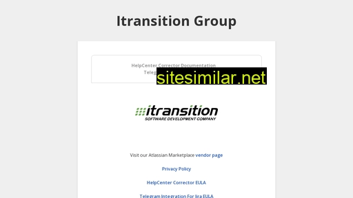 Itransition-atlassian similar sites