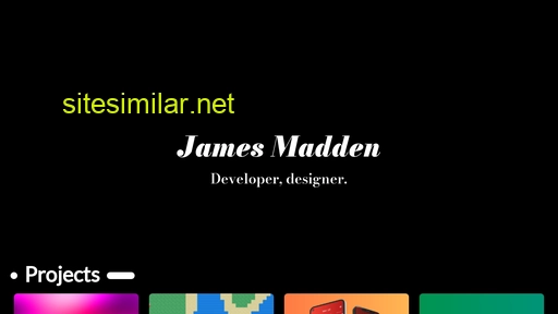 Jamesbmadden similar sites