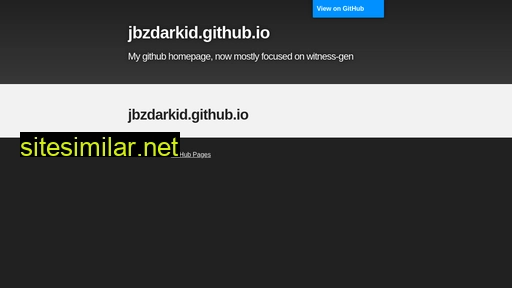 jbzdarkid.github.io alternative sites