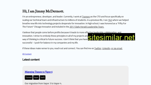jdmcd.io alternative sites