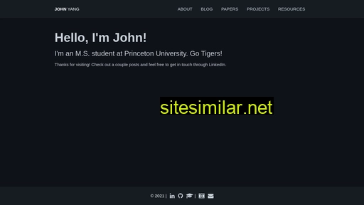 john-b-yang.github.io alternative sites