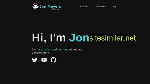 jonmeyers.io alternative sites