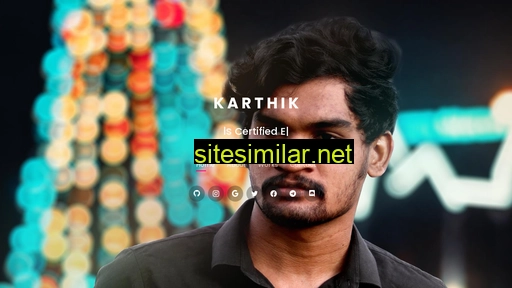 Karthik558 similar sites