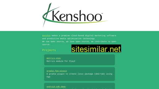 kenshoo.github.io alternative sites