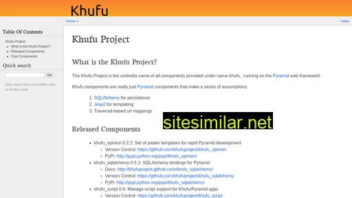 khufuproject.github.io alternative sites