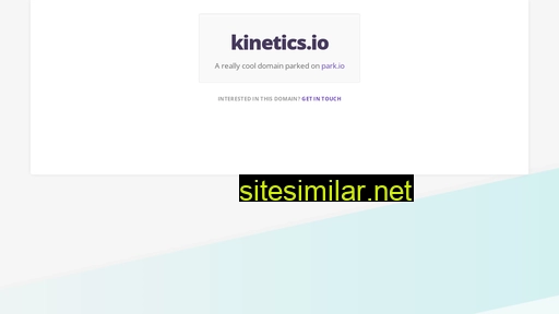 kinetics.io alternative sites