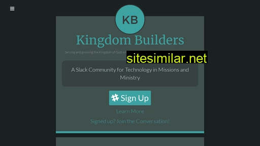 Kingdombuilders similar sites
