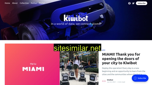Kiwibot similar sites