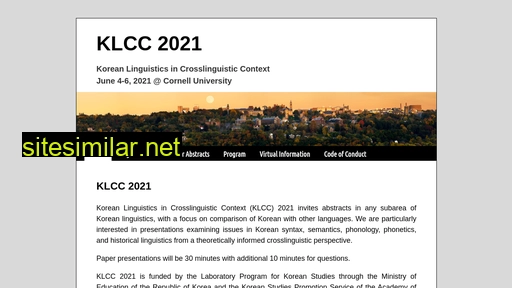 klcc2021.github.io alternative sites
