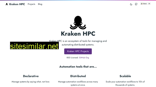 kraken-hpc.io alternative sites