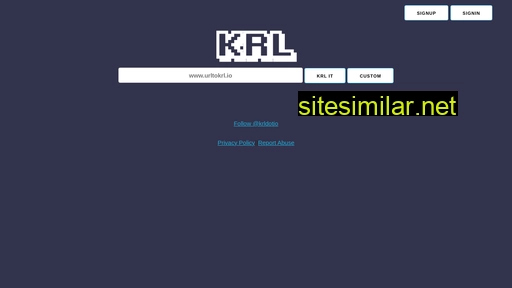 krl.io alternative sites