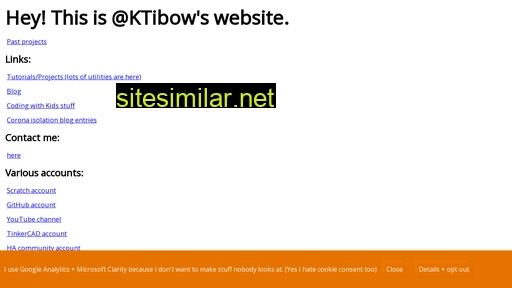 ktibow.github.io alternative sites