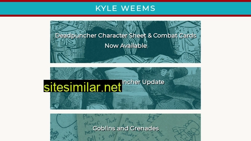 Kyleweems similar sites