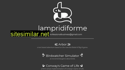 lampridiforme.github.io alternative sites
