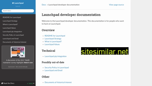 Launchpad similar sites