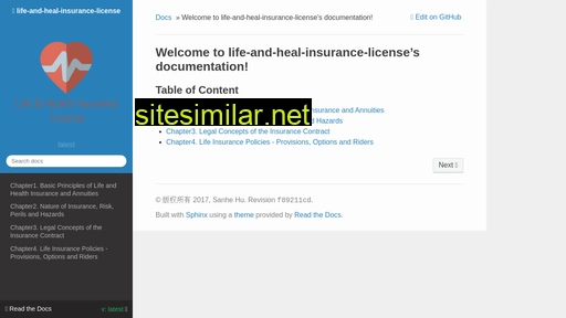 life-and-health-insurance-license.readthedocs.io alternative sites
