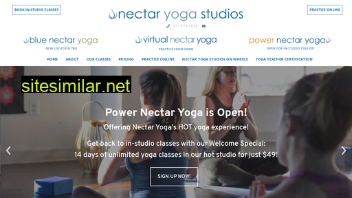 Live-nectar-yoga-studios similar sites