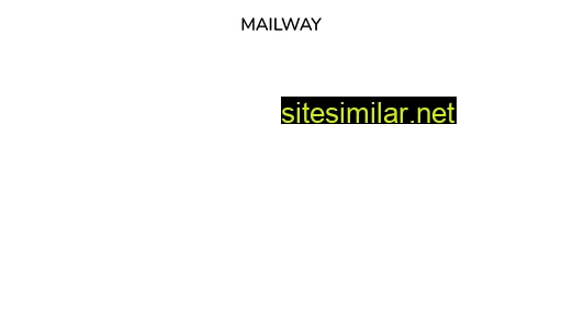 Mailway similar sites