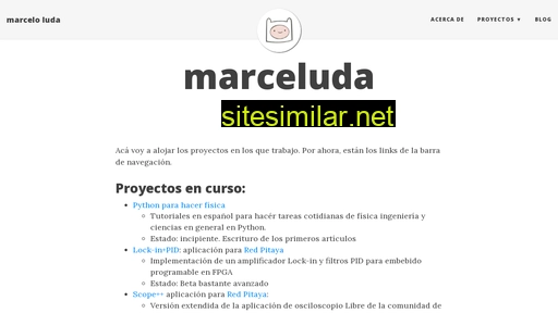 marceluda.github.io alternative sites