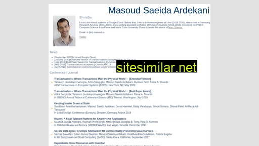 Masoud similar sites