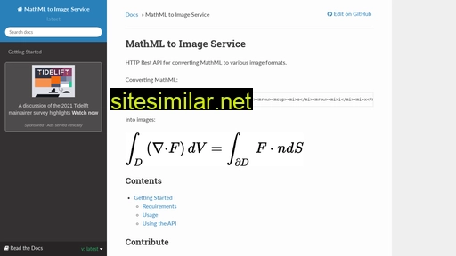 mathml-to-image-service.readthedocs.io alternative sites