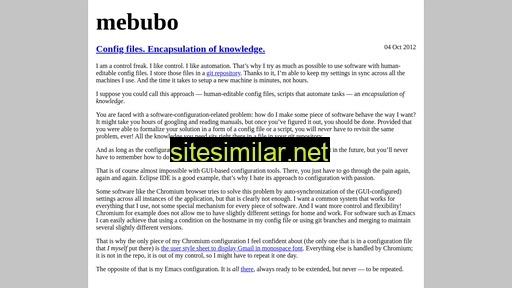 mebubo.github.io alternative sites