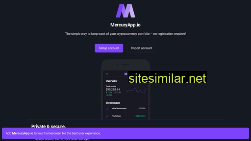 mercuryapp.io alternative sites