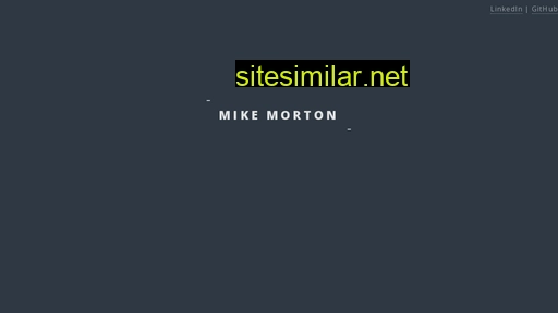 Mikemorton72 similar sites