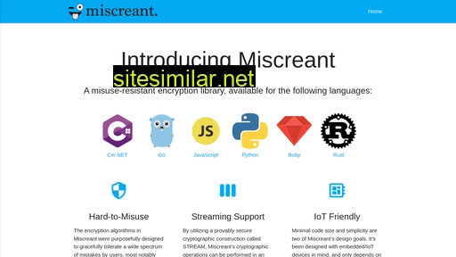 miscreant.io alternative sites