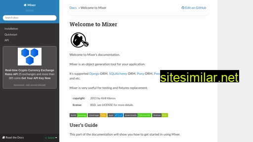 Mixer similar sites