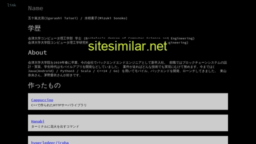Mizuki similar sites