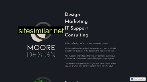 moore-design-co.webflow.io alternative sites