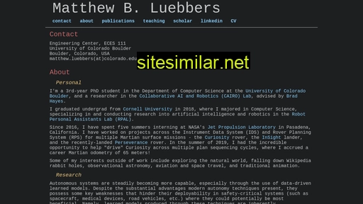 M-luebbers similar sites